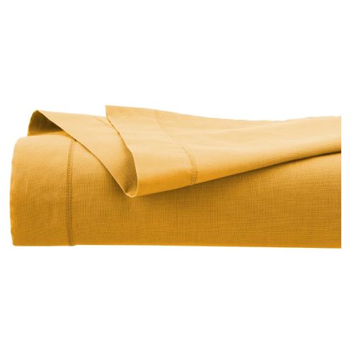 Drap Plat 180 X 290 Cm Contemporain Ocre