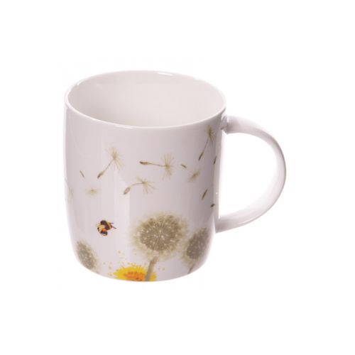 Mug En Porcelaine Pissenlits Collection Jan Pashley