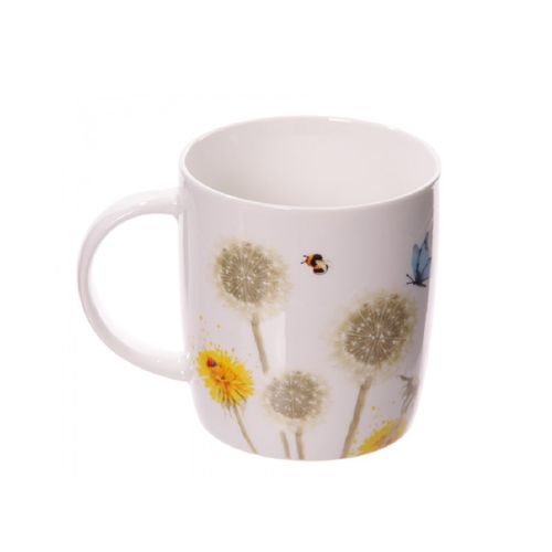 Mug En Porcelaine Pissenlits Collection Jan Pashley
