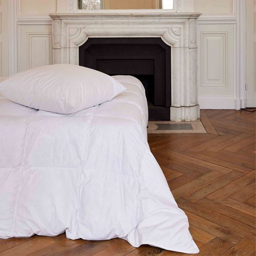 Couette Daisy 70% Duvet D'oie - Chaude 240 X 260 Cm Blanc