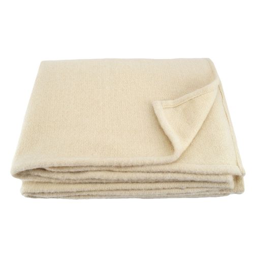 Couverture Laine Naturelle - 240x300 Cm - Naturel