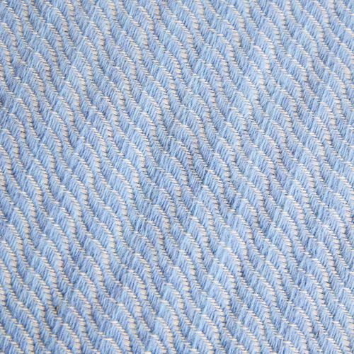 Plaid Evian Eau De Bleu 120 X 180 Cm Bleu Foncé