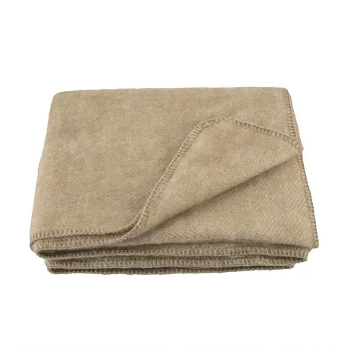 Couverture Chaude Laine Et Mohair - 240x260 Cm - Lin