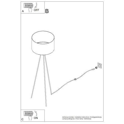 Lampadaire Nevada Marine