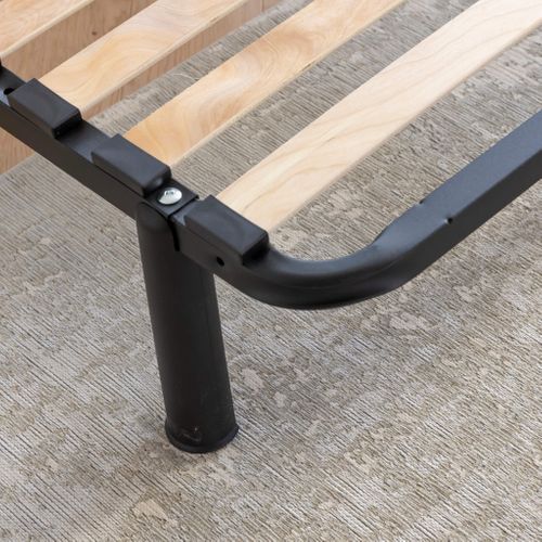 Sommier Cadre à Lattes Métal En Kit 5 Zones Morphologiques 140x190