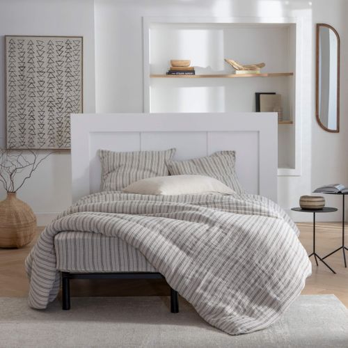 Sommier Cadre à Lattes Métal En Kit 5 Zones Morphologiques 140x190