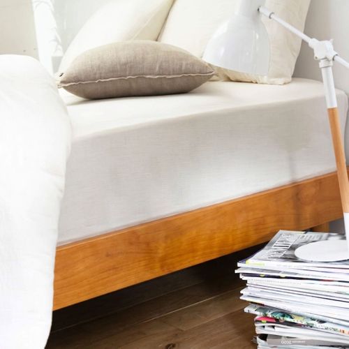 Sommier Kit En Bois Massif 13 Cm Noisette 180x200