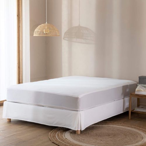 Protège Matelas Bouclette Imperméable Bonnet 27 160x200 Cm