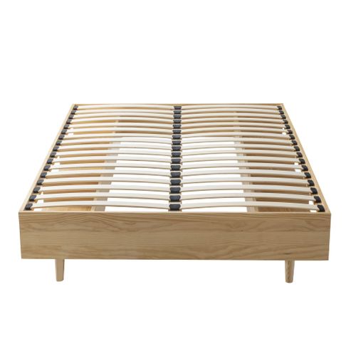 Lit En Bois Massif  Avec Rangements 160x200