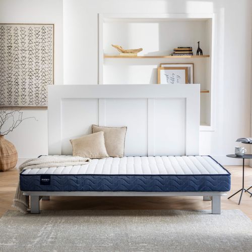 Matelas Ressorts Rêve 500 Clic-clac Soutien Ferme 140x190 (70+70x190) - Accueil Confortable