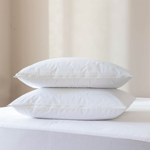 Pack Protège Matelas Et Protège Oreillers Bouclette Imperméable 140x200 Cm