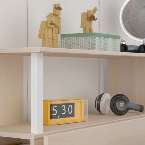 Tête De Lit 90 Cm Bicolore