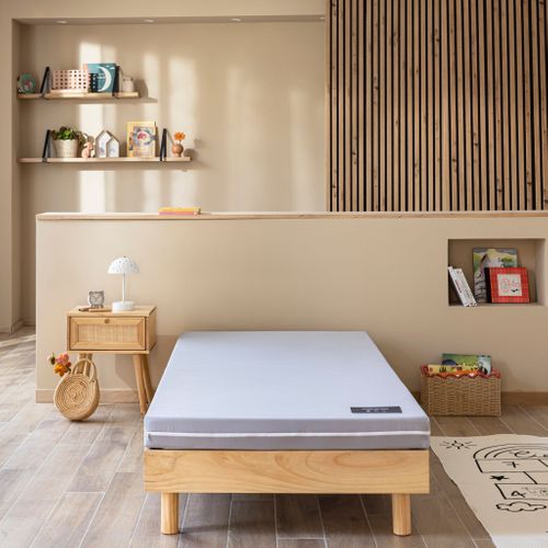 Matelas Mousse d'appoint 70x190 cm Légèreté 2.0 Epaisseur 10 cm Soutien Ferme