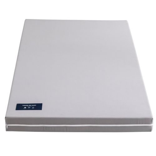 Matelas Mousse d'appoint 90x180 cm Légèreté 2.0 Epaisseur 10 cm Soutien Ferme