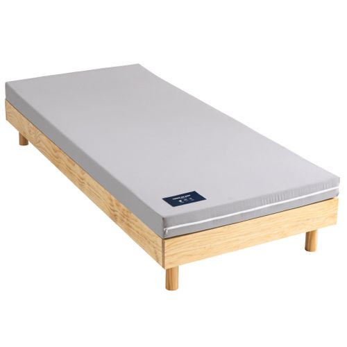 Matelas Mousse d'appoint 90x180 cm Légèreté 2.0 Epaisseur 10 cm Soutien Ferme