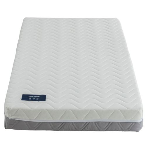 Matelas Mousse 90x190 cm PLAISANCE Accueil Latex Epaisseur 16 cm Soutien Ferme - Accueil Dynamique