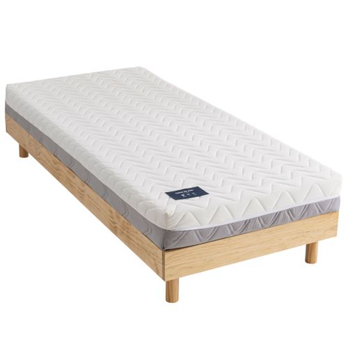 Matelas Mousse Recyclée 90x200 cm Conscience Soutien Ferme  Accueil Dynamique Epaisseur 17 Cm