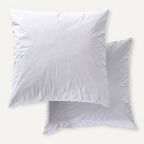 Lot De 2 Protège Oreillers Bouclette Imperméable 60x60 Cm