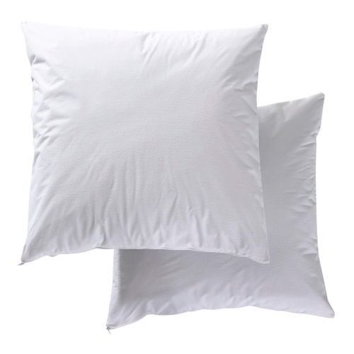Lot De 2 Protège Oreillers Bouclette Imperméable 60x60 Cm