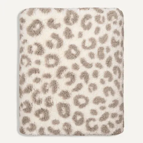 Plaid Chaud Cocooning Beige 130x170 Leofur