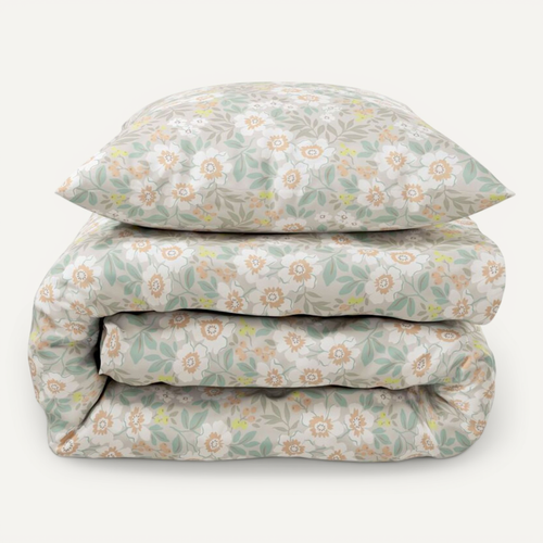 Parure De Lit Satin Greige Cynor 240x220 Cm