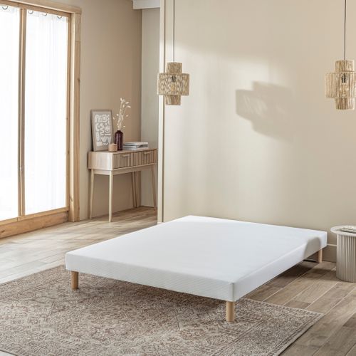 Sommier Tapissier À Lattes Recouvertes 13 Cm éveil 90x190 Cm