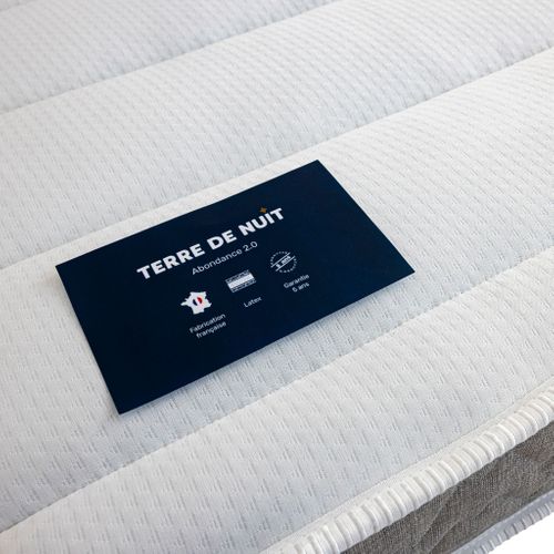 Matelas Relaxation En Latex Pour Lit électrique Abondance 2.0 Soutien Ferme 2x90x200 - Accueil Dynam