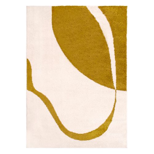 Tapis 160x230 cm MIRANDA Ocre vue de face