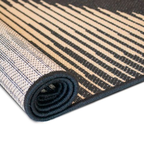 Tapis 160x230 cm FLOREN Noir vue accessoires