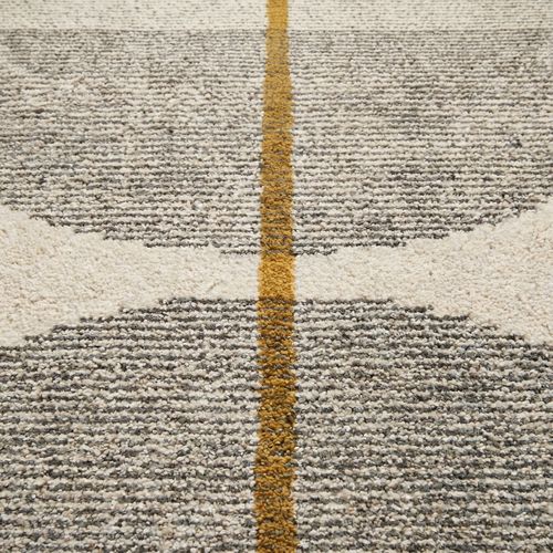 Tapis 160x230 cm VINCE Jaune