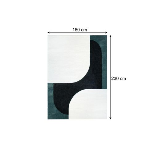 Tapis 160x230 cm SOPHIA Vert