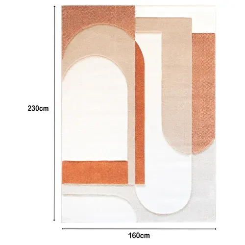 Tapis 160x230 cm SONIA Terracotta