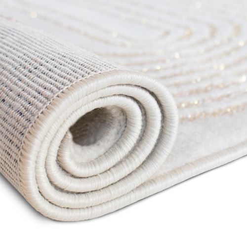 Tapis 160x230 cm YAYA Blanc vue accessoires