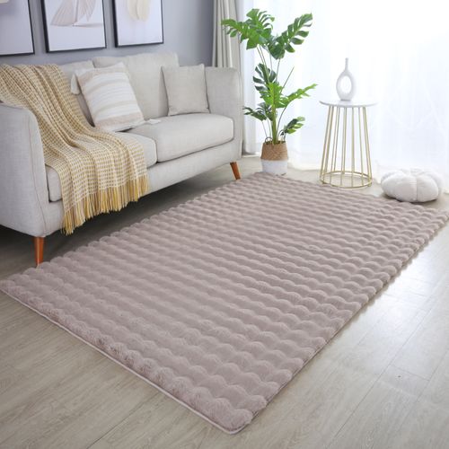 Tapis D'intérieur Doux Laponie Beige 200x290 Cm