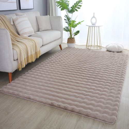 Tapis D'intérieur Doux Laponie Beige 200x290 Cm