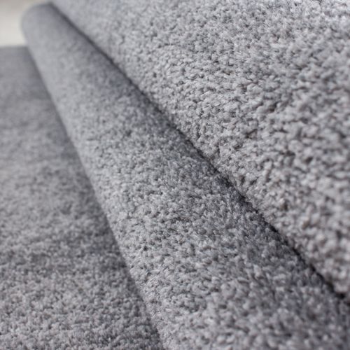 Tapis D'intérieur Élégant Californie Gris Clair 80x150 Cm