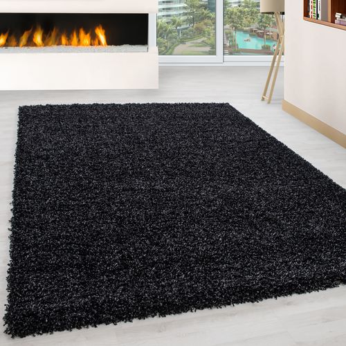 Tapis Confort Ottawa Anthracite 140x200 Cm