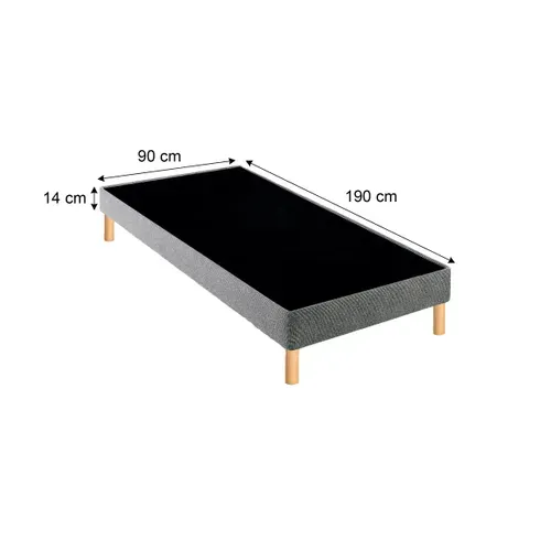 Sommier ferme 90x190 cm BULTEX EXACT 2