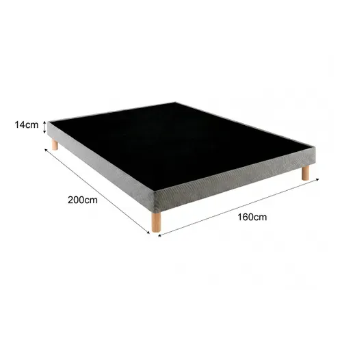 Sommier ferme 160x200 cm BULTEX EXACT 2