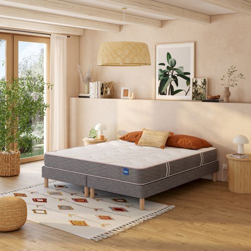 Sommier medium 2x80x200 cm BULTEX GRADUEL vue d'ambiance 1