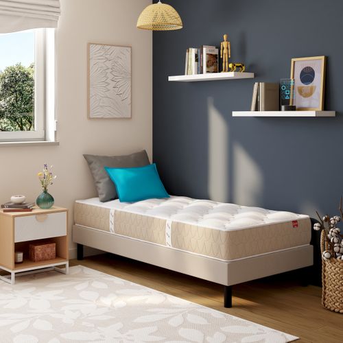 Matelas ressorts 90x190 cm EPEDA SELVA ép.24 cm vue d'ambiance 1