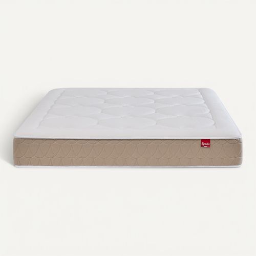 Matelas ressorts 180x200 cm EPEDA CLEMAE 2 avec latex ép.25 cm vue de face
