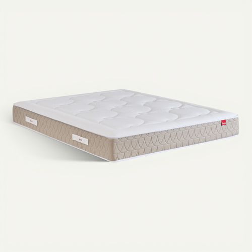 Matelas ressorts 180x200 cm EPEDA CLEMAE 2 avec latex ép.25 cm vue 3/4