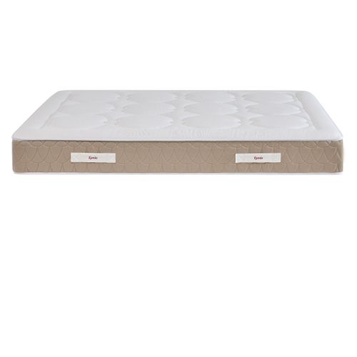 Matelas ressorts 200x200 cm EPEDA CLEMAE 2 avec latex 2 ép.25 cm