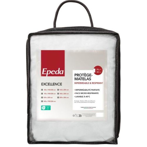 Protège Matelas Excellence 100% Coton 140x190 Cm