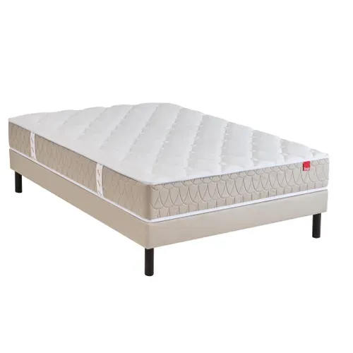 Matelas ressorts 120x200 cm avec mémoire de forme EGERIE 3 ép.24 cm