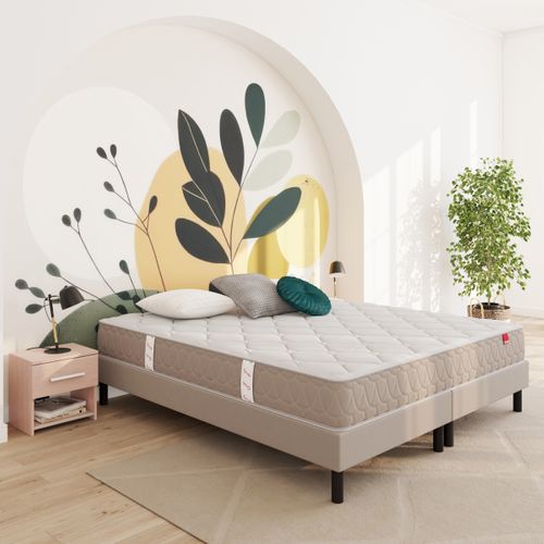 Matelas ressorts 180x200 cm avec mémoire de forme EGERIE 3 ép.24 cm