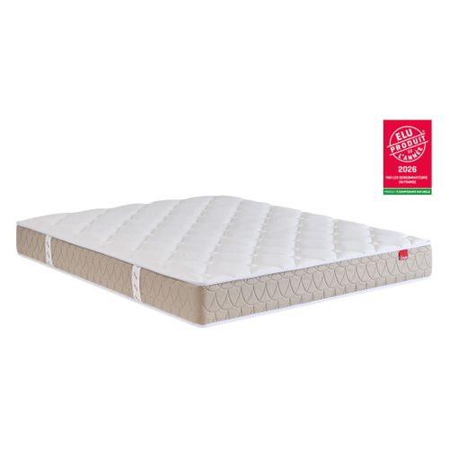 Matelas ressorts 180x200 cm avec mémoire de forme EGERIE 3 ép.24 cm