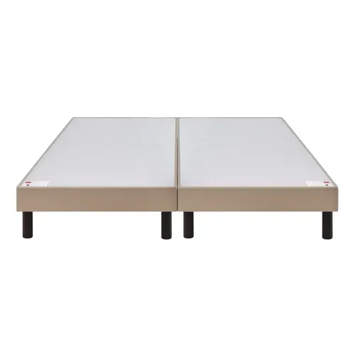 Sommier bronze 2x80x200 cm EPEDA BOMBA FERME vue de face
