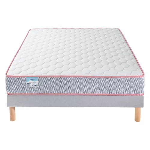 Matelas + sommier 140x190 cm MERINOS GUINGUETTE 2